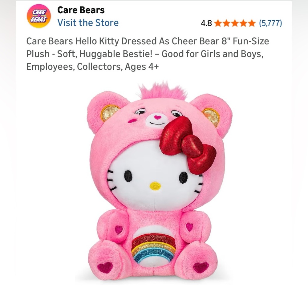 Hello Kitty plush
